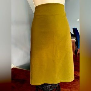 Olive skirt